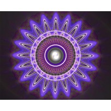 PRINT FRACTAL ART Mandala